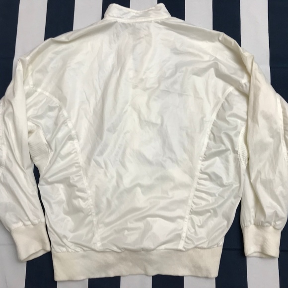 FILA Women Windbreaker Full Zip Jacket White XL - Picture 7 of 8